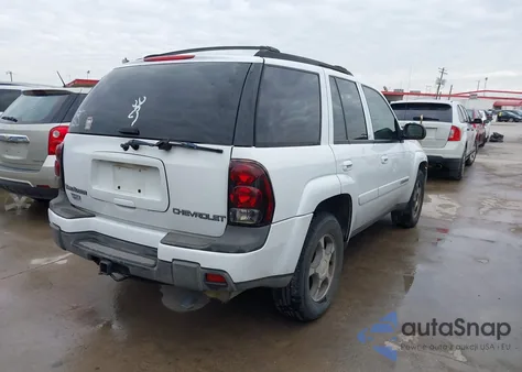2004 Chevrolet Trailblazer Lt from USA, damaged, VIN 1GNDS13S542208178